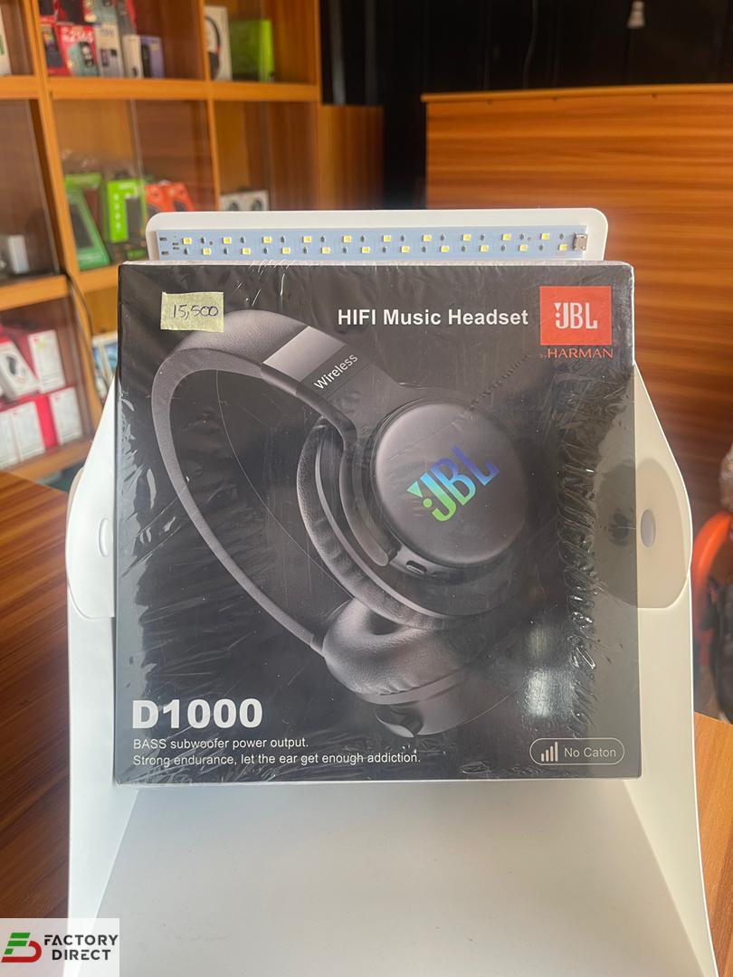 JBL D1000 Wireless HiFi BASS Music Headphone